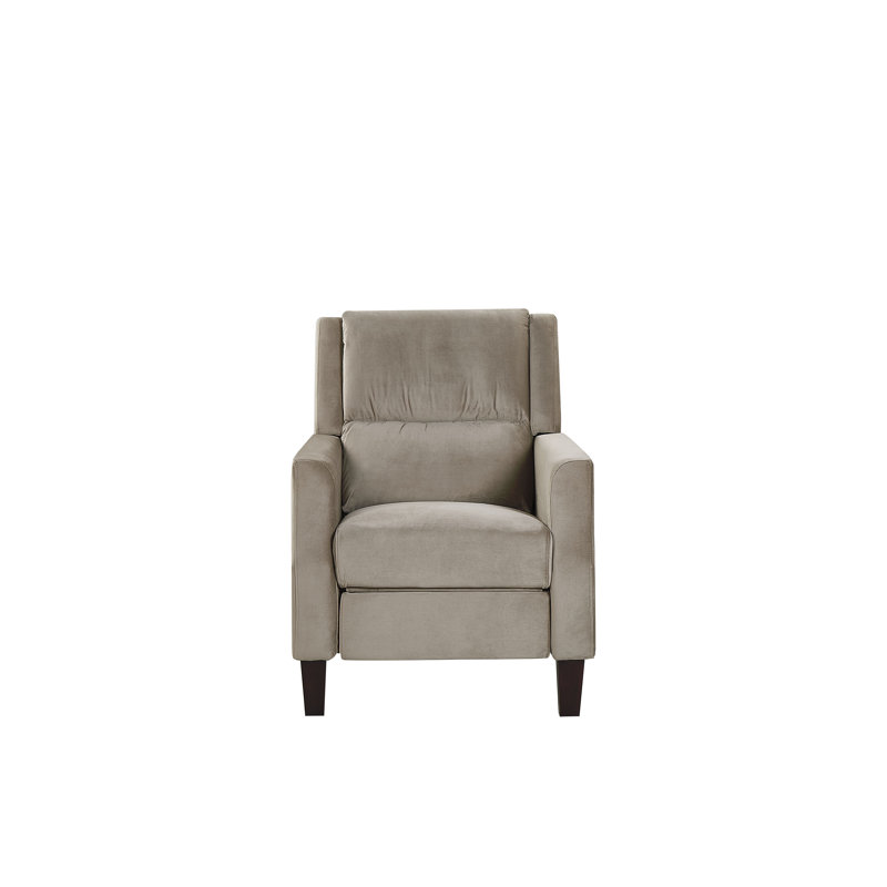 Castin 75cm Wide Velvet Standard Recliner, Taupe