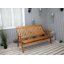 Heckson 5 - Person Wood Patio Dining Set with Rectangular Table-38390582
