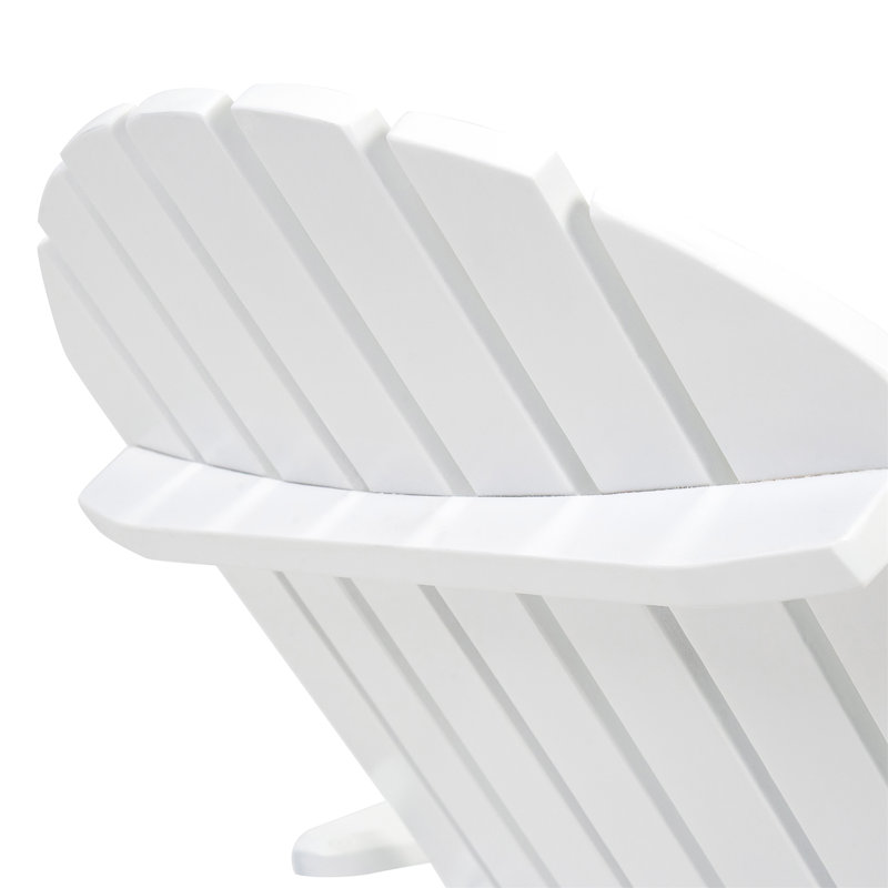 Malibu Adirondack Chair, White
