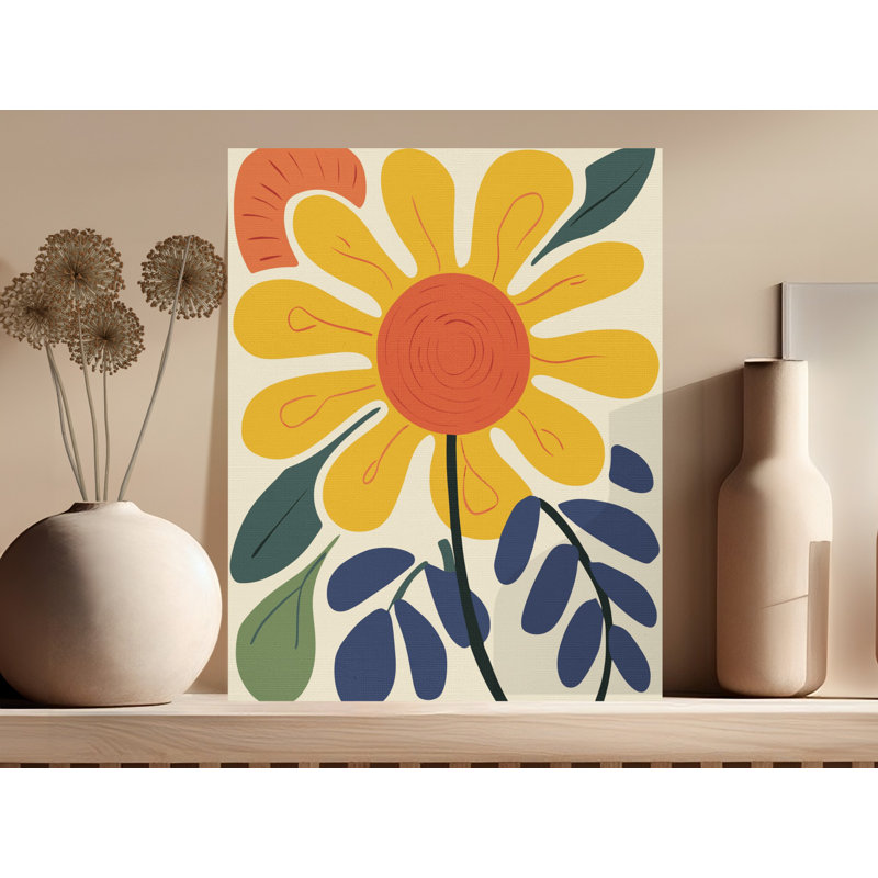 Fetzer 1 Piece Wrapped Canvas Wall Art Set, 24x30