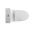 Toilette en céramique une, 1,1 / 1,6, hauteur confort allongée, blanc, couvercle à fermeture douce en céramique T039wt, siège stable