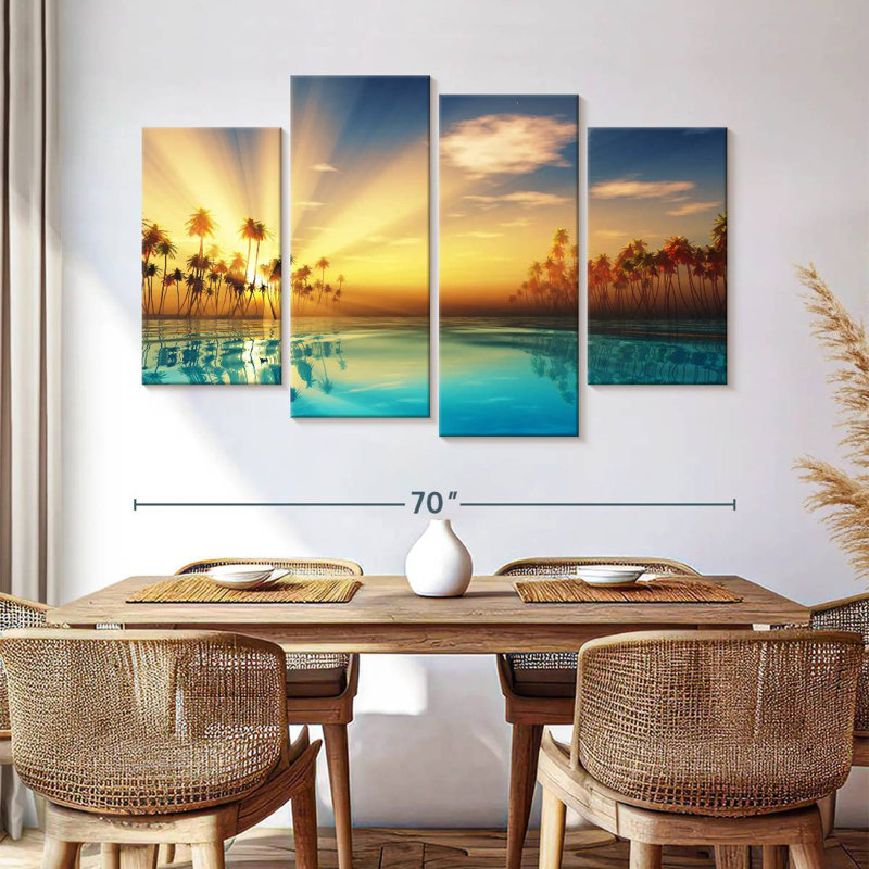 Gillard Palm Gillard Sun Rays, H 42 po x l 68 po