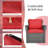 Wood 4 - Person Patio Conversation Set with Cushions-1152477794