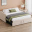 Lit de jour simple en velours avec couchette escamotable Cocoon-1722125177