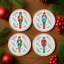 Lenox Bayberry Nutcracker Coaster Set of 4, Multicolor - One Size