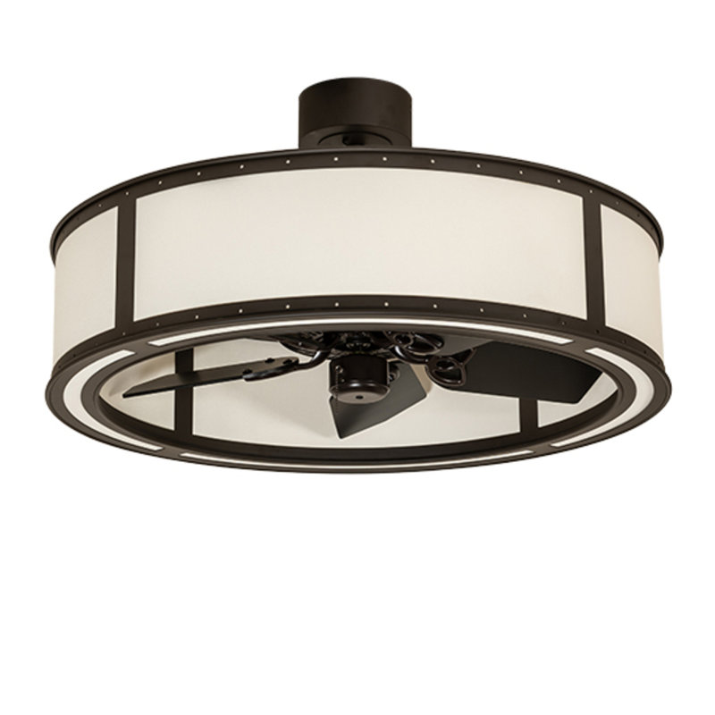 Ventilateur de plafond 30 po avec lumières DEL Saear