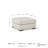 Laurelgrove Oversized Accent Ottoman