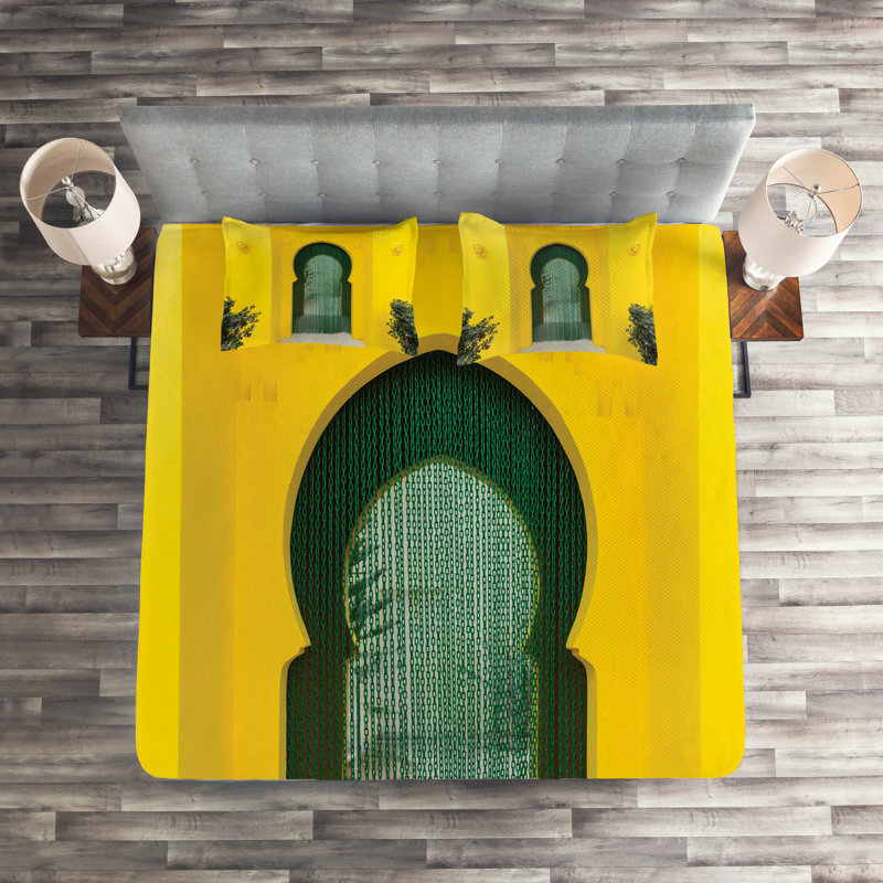 Eclectic Polyester Coverlet