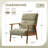 Hertford 27.4"W Upholstered High-back Accent chair Armchair-1485437452