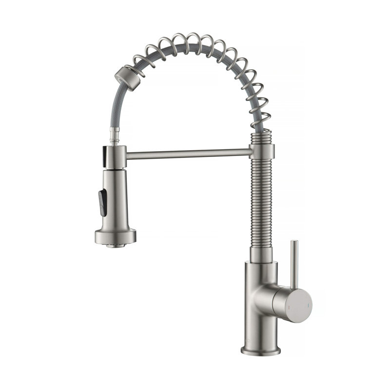 KIBI Aurora Kitchen Faucet, Brushed Nickel