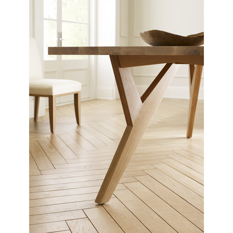 Portfolio120 Yarrow Solid Oak Dining Table, Natural