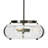 Glass and Metal Ceiling Light-74715089