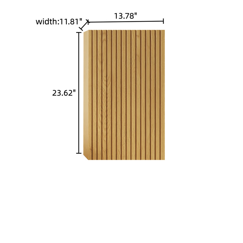 Wall Mounted Bathroom Cabinet 23" - Narrow Space Utilization, Oak Look, & Practical, Simple Installation 23.3 In. Tall Narrow, Construction, Setup