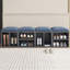 40cm Deep Blue Storage Benches