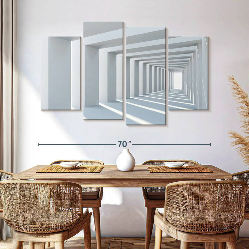 Cube Lilie, 42" H x 68" W
