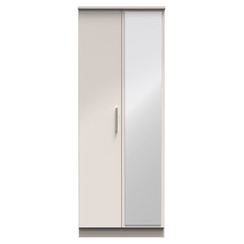 Borgeson Manufactured Wood Wardrobe, Kashmir Gloss/Kashmir