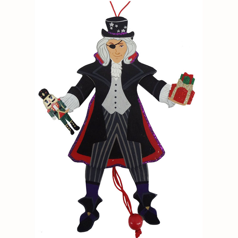 Ornement suspendu en forme de marionnette Drosselmeyer