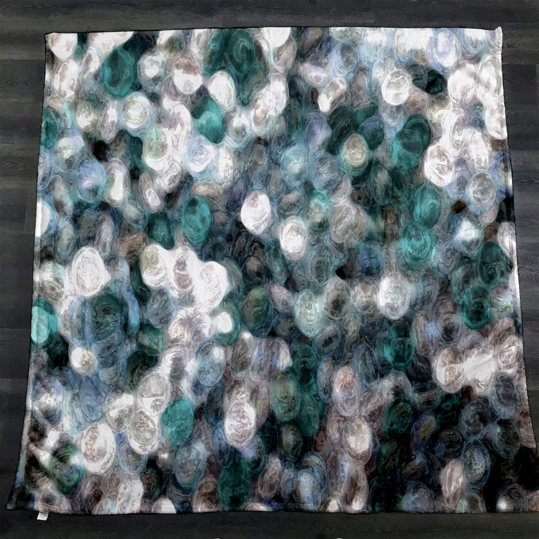 Plain Weave / Muslin Throw Blanket Deja Blue Studios