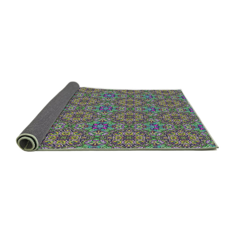 Damask Indoor Rug, Round 4'