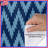 Blue Zigzag Pattern Duvet Covers-130509222