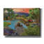 «Lakeside View From The Dock» par Bigelow, illustrations sur toile-1034942143