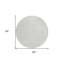 Tapis intérieur rond lavable abstrait ivoire 8 pi