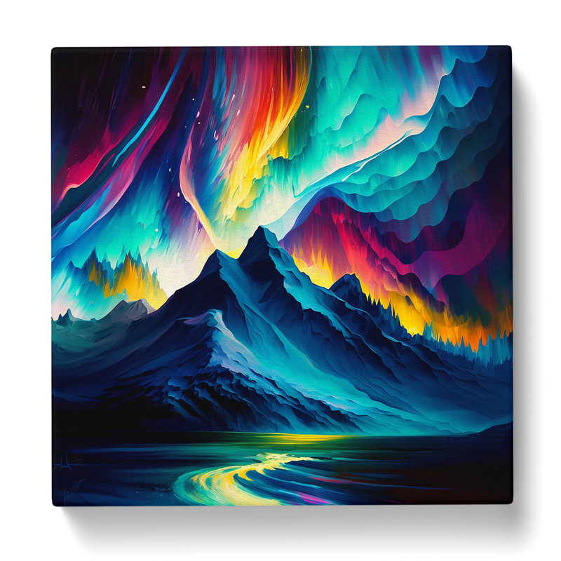 Modern Wall Art - Wrapped Canvas, 50cm H x 50cm W x 3cm D