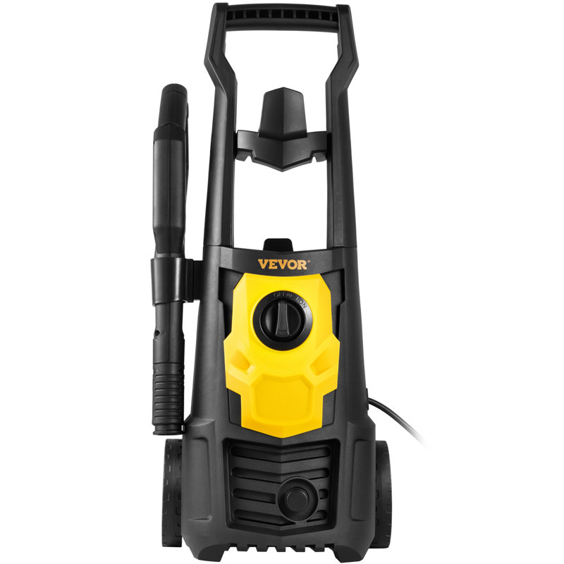 VEVOR 2000 PSI Black and Yellow Electric Pressure Washer