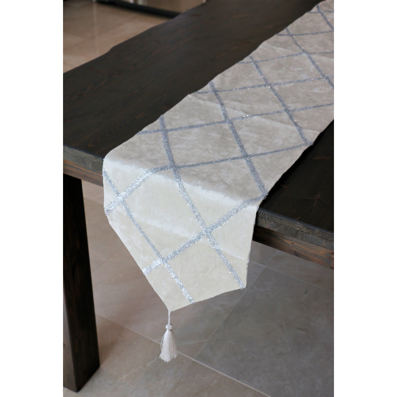 Chemin de table Bottorff, Ivoire