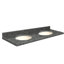 Plateau de salle de bain double 61 po meuble-lavabo-19334206-19334198-19334202
