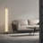 Solid wood simple sofa-104471151