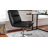 Commercial Wide Mid-Back Padded Upholstered Swivel Office Chair-1637497046-1637497045