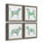 Toile avec encadrement gris