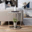 Table de bout ronde en verre Renea-71598918-71598919