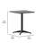 Siward Square Aluminum Smooth Top Indoor-Outdoor Table with Base-1851584717-1780716201