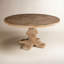 Lyons Round Solid Wood Dining Table-1195422540