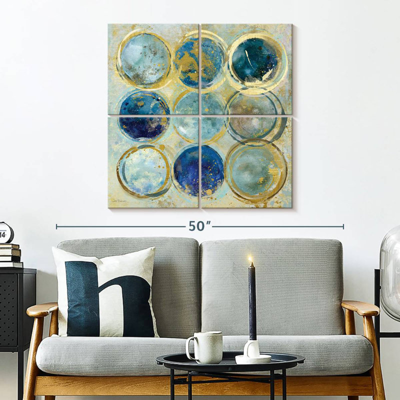 Alignment Gold, 32" H x 32" W