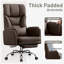 Chaise de bureau ergonomique inclinable à haut dossier avec dossier et repose-pieds réglables-1223664401