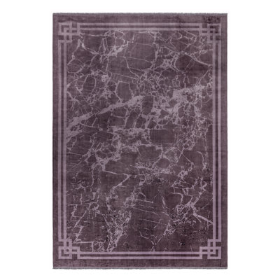 Alessandra Washable Persian Purple Rug
