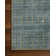 Tapis bleu océan / olive Calvin