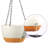 2 Pack Plastic Hanging Planters-1321965993