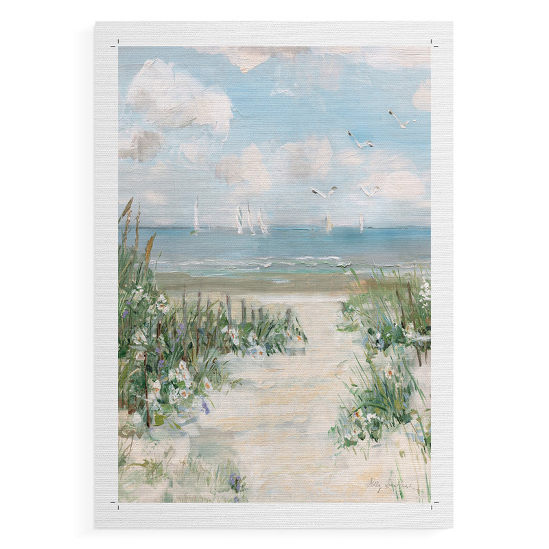 Anchors Away - Impression sur toile seulement - NON-CADRE, H 48 po x l 32 po