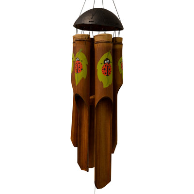 Lady Bug Bamboo Wind Chime