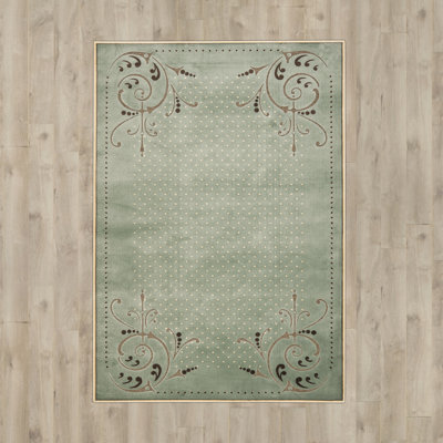 Scrollwork Martha Stewart Performance Rug