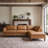 Thibodeau Genuine Leather L-Shaped Sectional Sofa-1991622128-2024219145