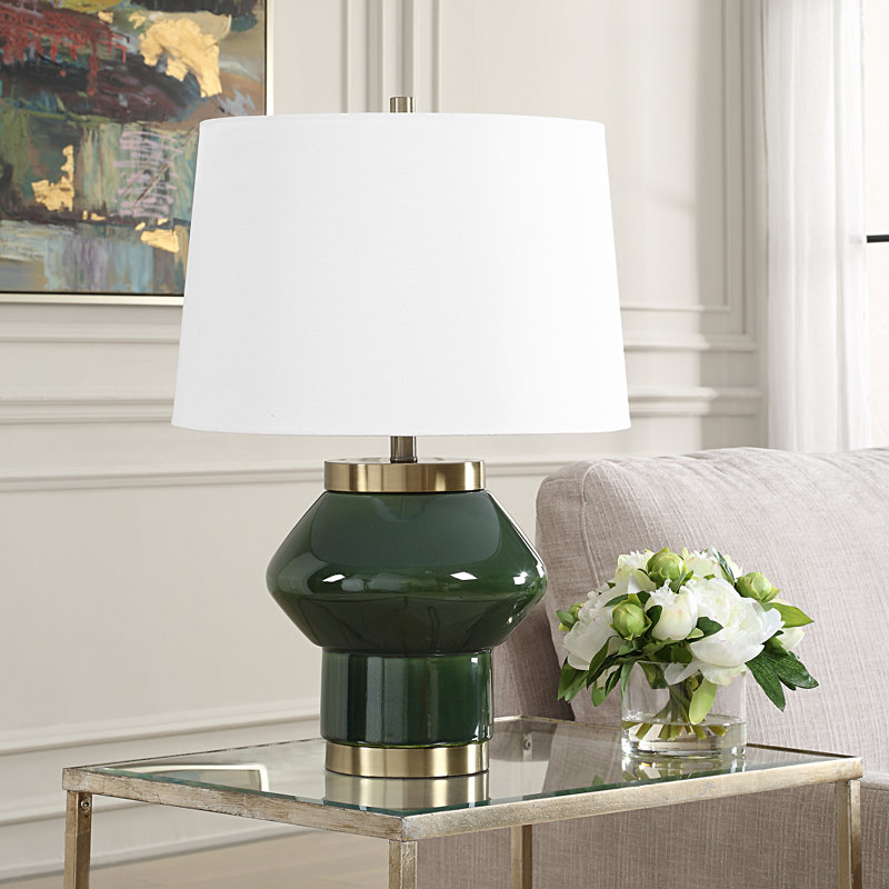 Amabella Jade Green Table Lamp