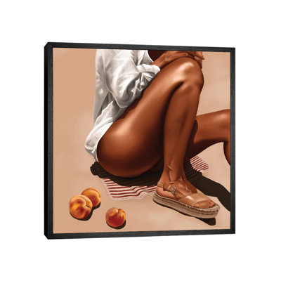 Peachy Summer by Teodora Jelenic - Painting on Canvas