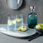 Plateau ovale gris Studio Studio