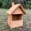 Large Wooden Robin Mounted Bird House