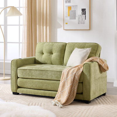 Space-Saving Soft Sleeper Sofa – Comfortable Dual-Purpose Design for Living Rooms & Studios